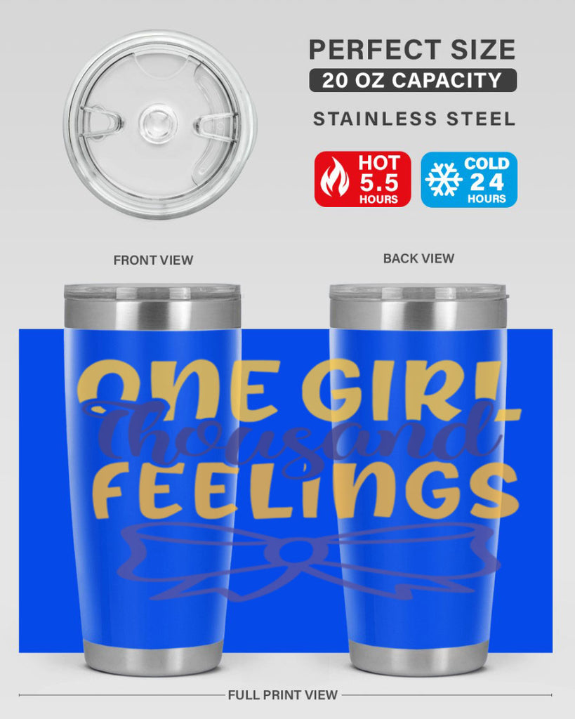 One Girl Thousand Feelings Style 208#- baby- tumbler