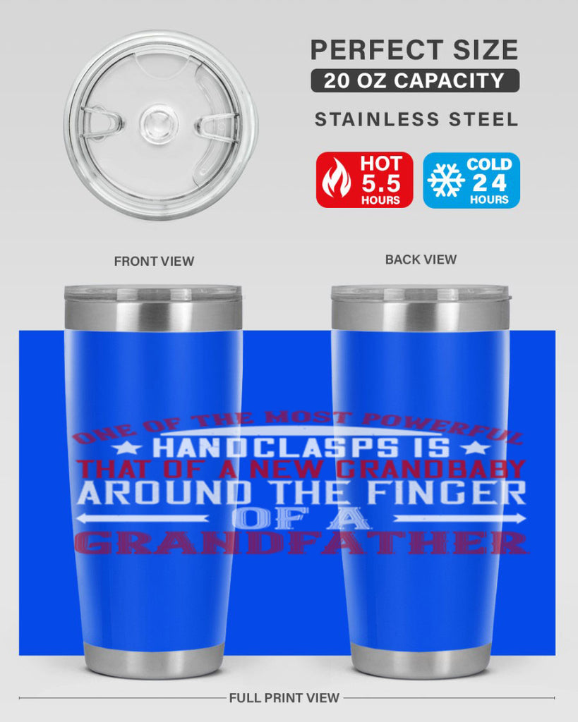 One of the most powerful handclasps 69#- grandpa - papa- Tumbler