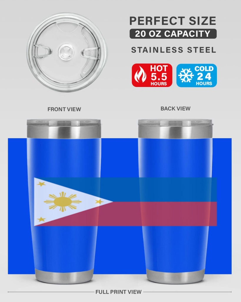 Philippines 59#- world flags- Tumbler