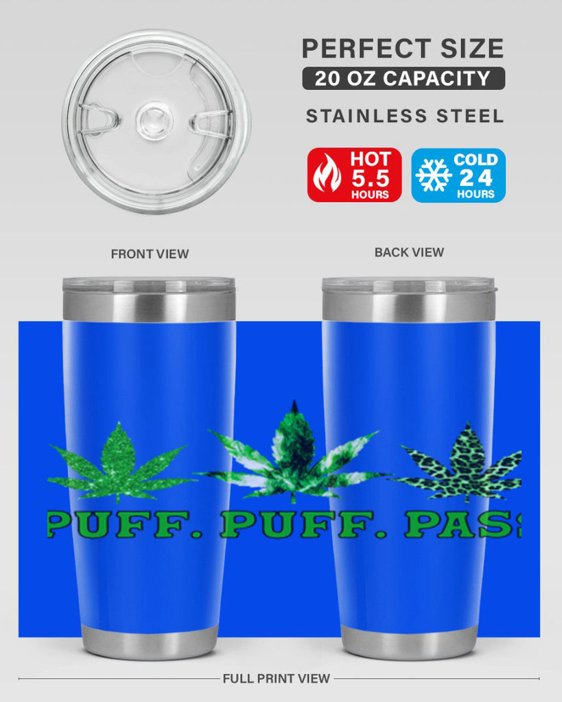 Puff Puff Pass 221#- marijuana- Tumbler