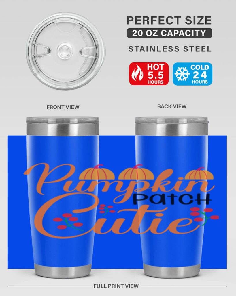 Pumpkin Patch Cutie 529#- fall- Tumbler