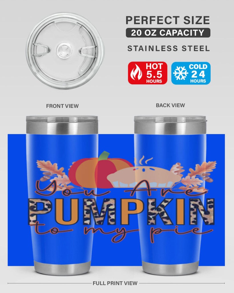 Pumpkin Pie Fall 531#- fall- Tumbler
