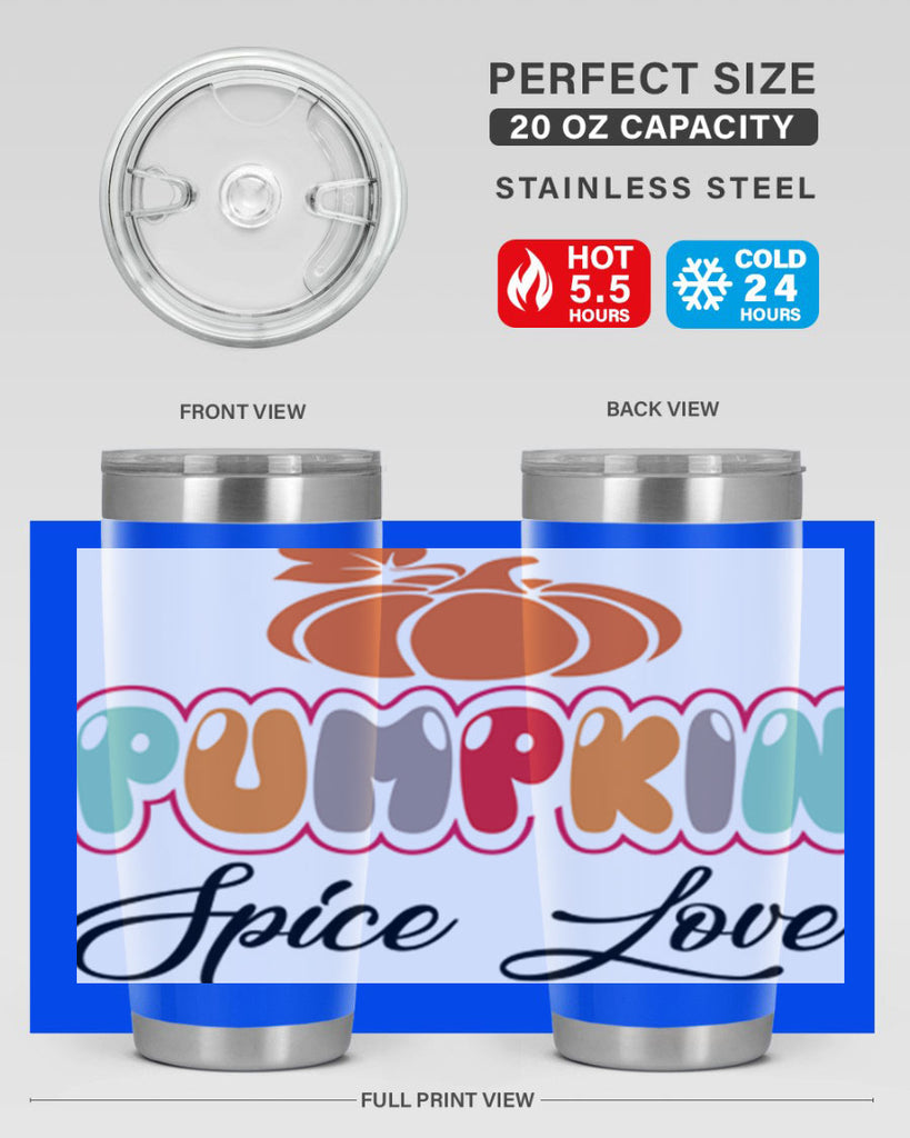 PumpkinSpiceLoverdesign 570#- fall- Tumbler
