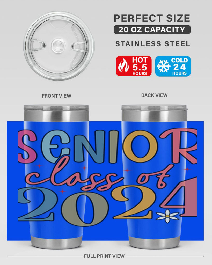 Senior class of 2024 20#- 12th grade- Tumbler