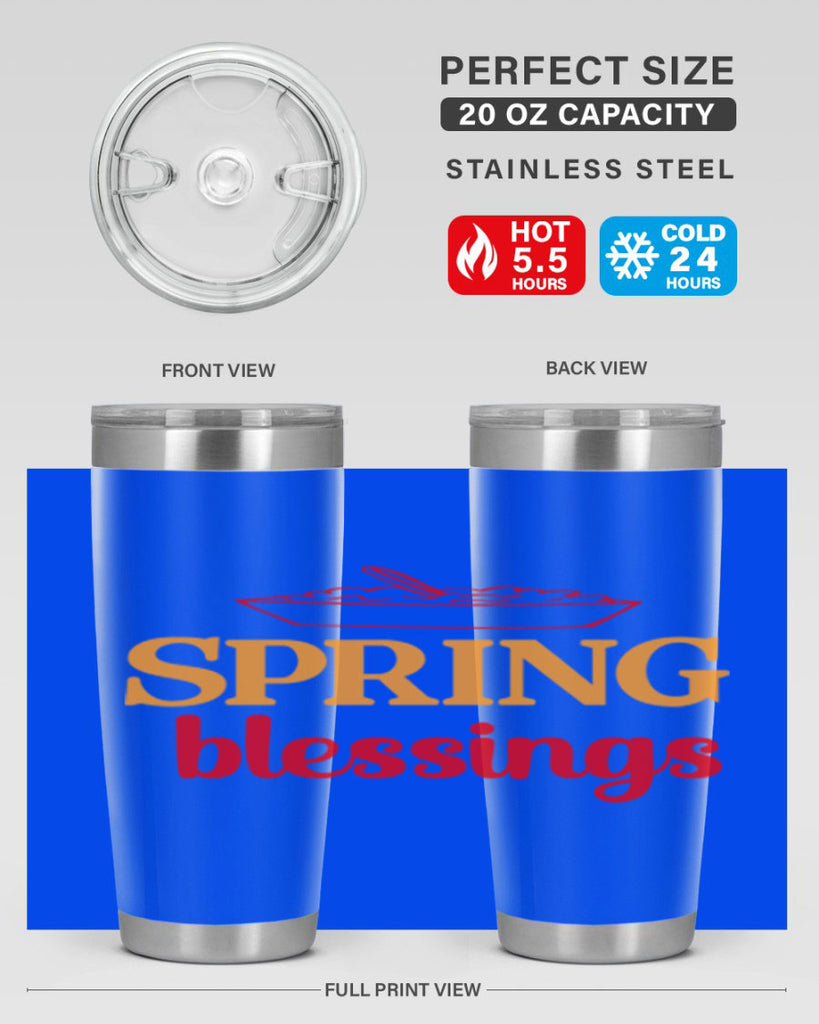 Spring blessings 420#- spring- Tumbler