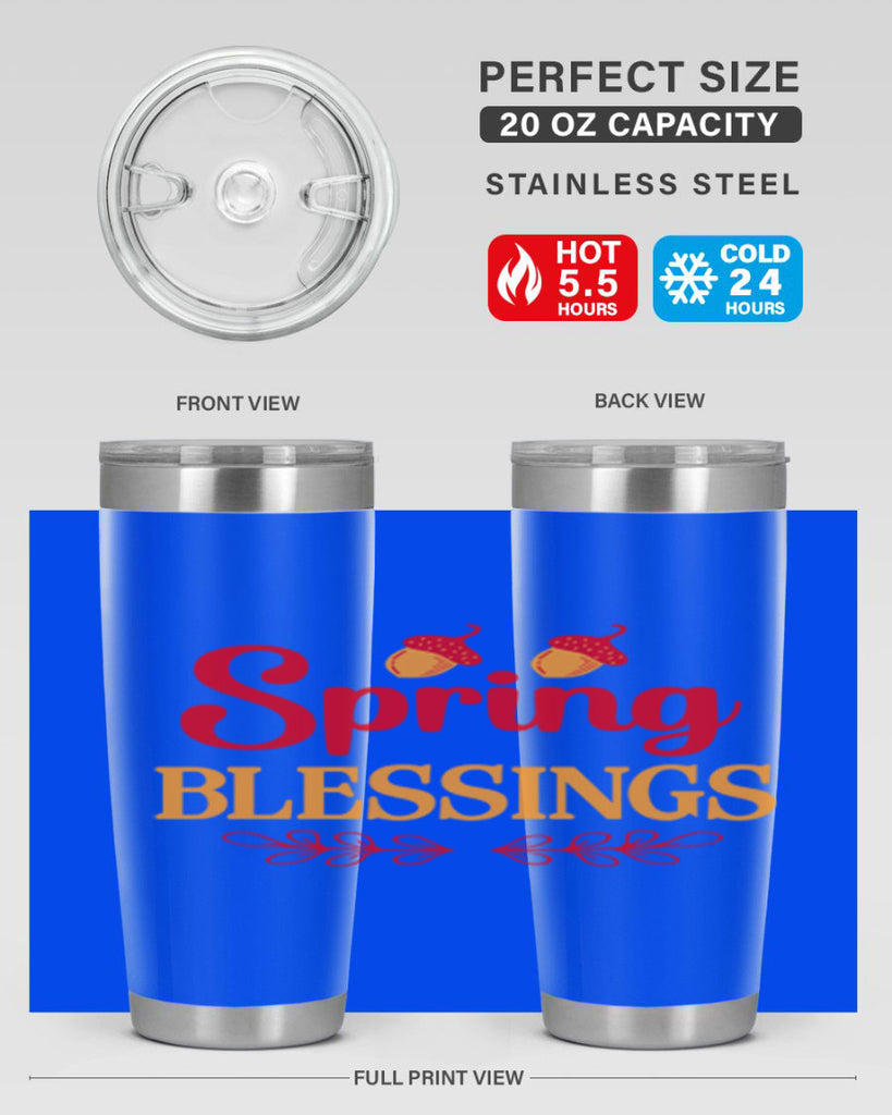 Spring blessings 421#- spring- Tumbler
