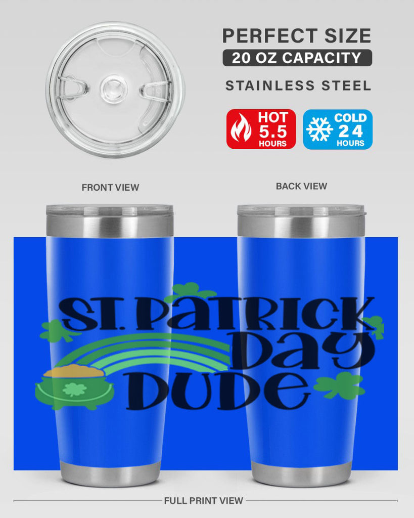 St Patrick Day Dude Style 29#- St Patricks Day- Tumbler