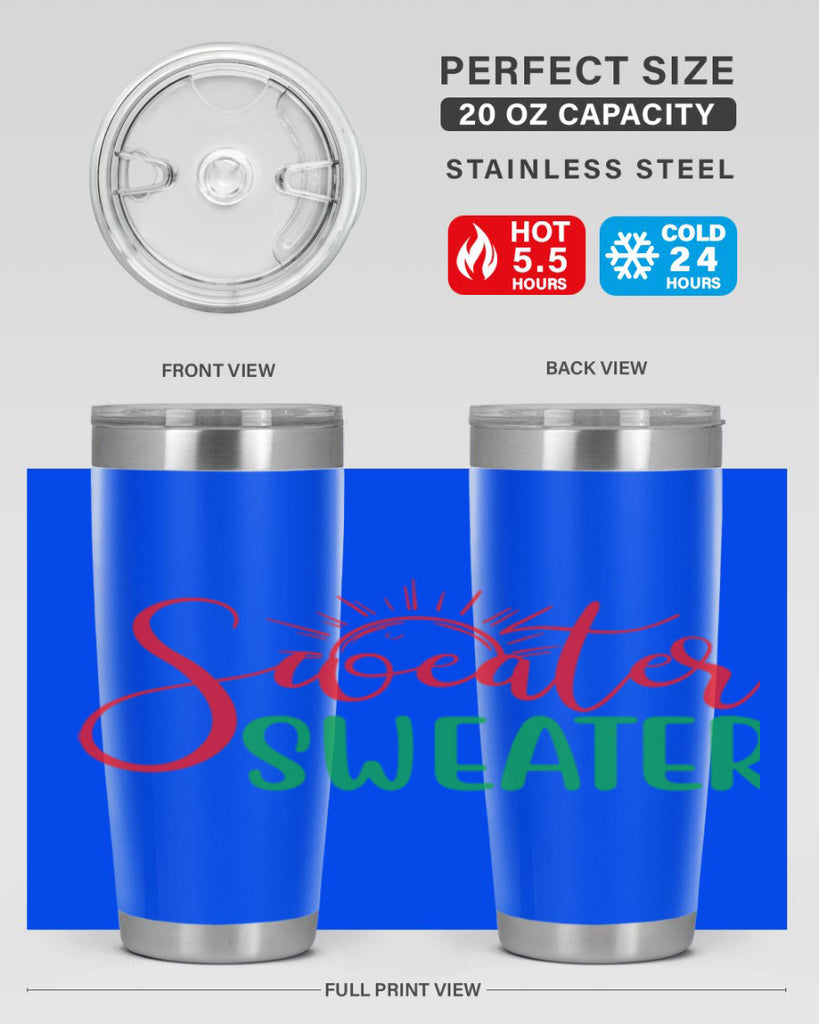 Sweater Weather 583#- fall- Tumbler