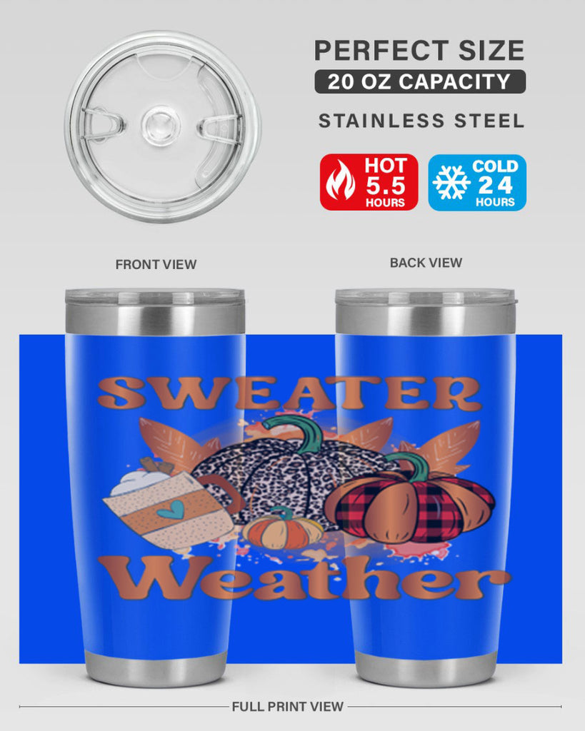 Sweater Weather 589#- fall- Tumbler