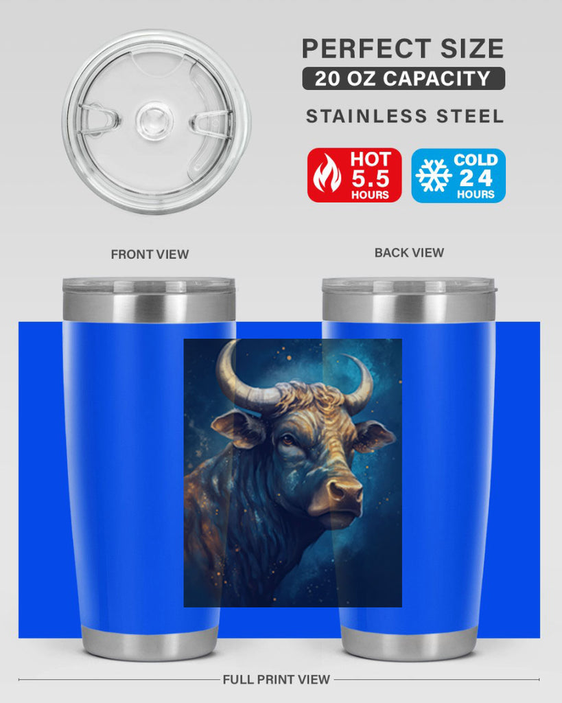 Taurus 55#- zodiac- Tumbler