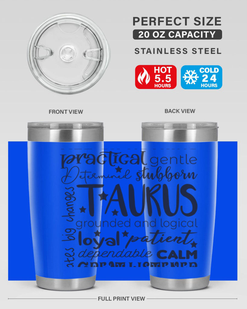 Taurus 573#- zodiac- Tumbler