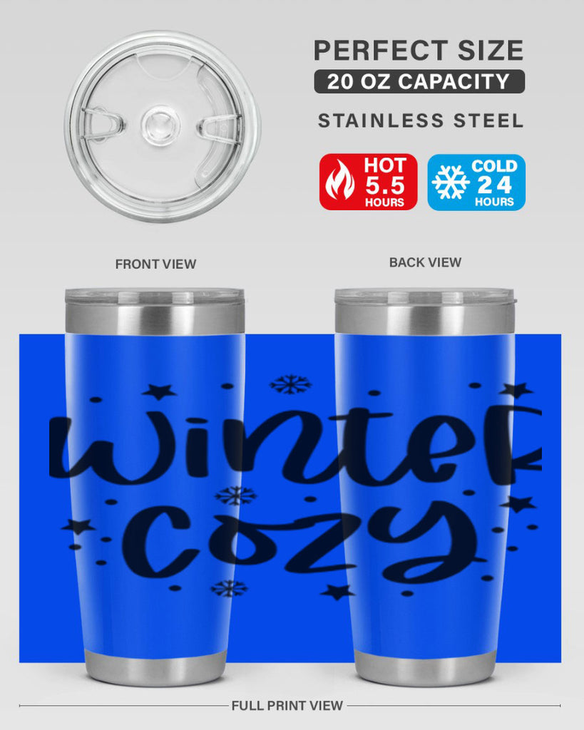 Winter Cozy498#- winter- Tumbler