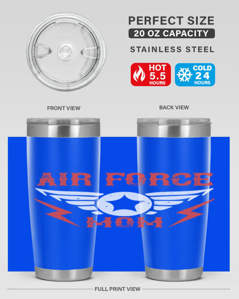 air force mom 225#- mom- Tumbler