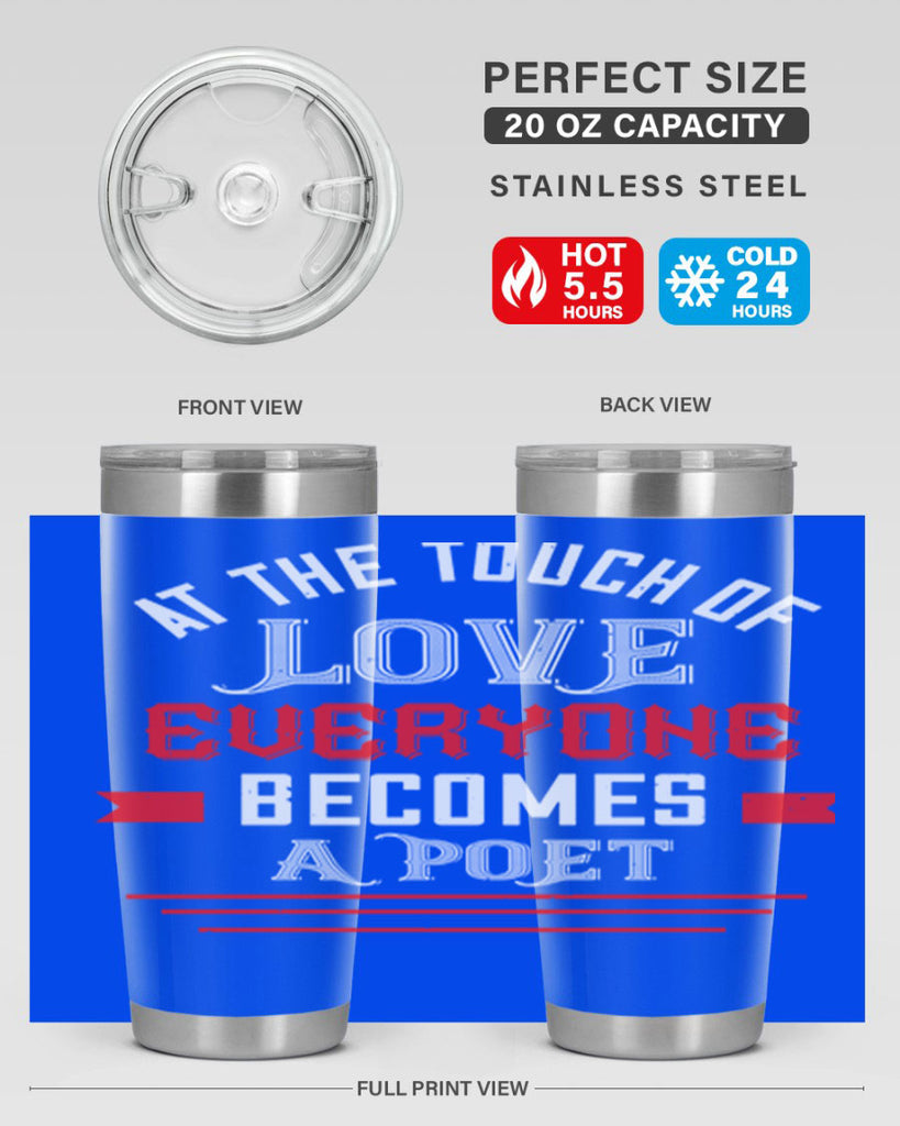 at the touch of love 69#- valentines day- Tumbler