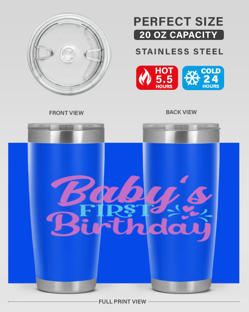 babys first birthday Style 288#- baby- tumbler