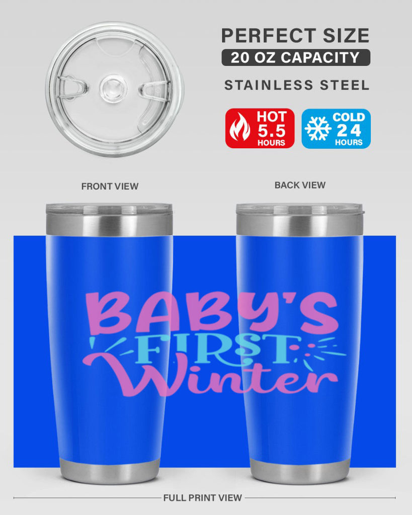 babys first winter Style 280#- baby- tumbler