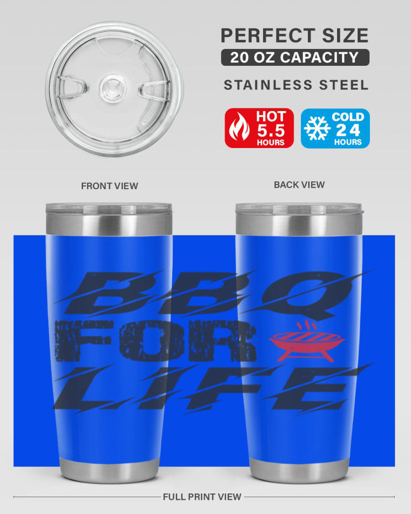 bbq for life 39#- bbq- Tumbler