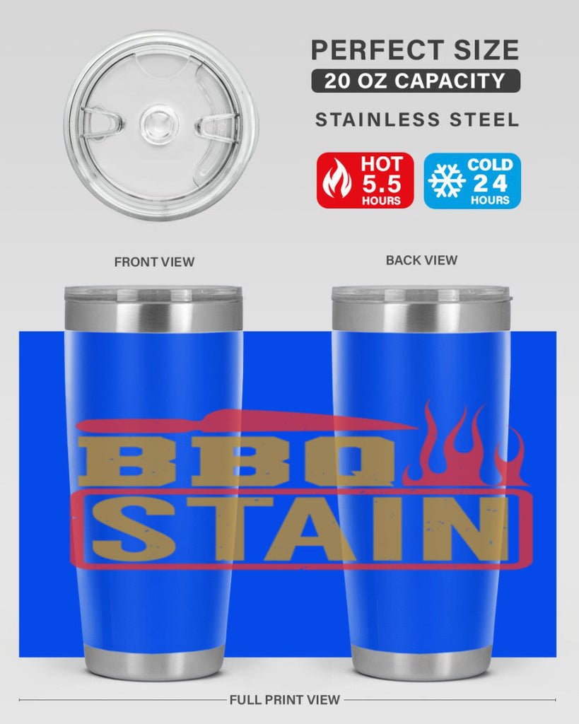 bbq stain 3#- bbq- Tumbler