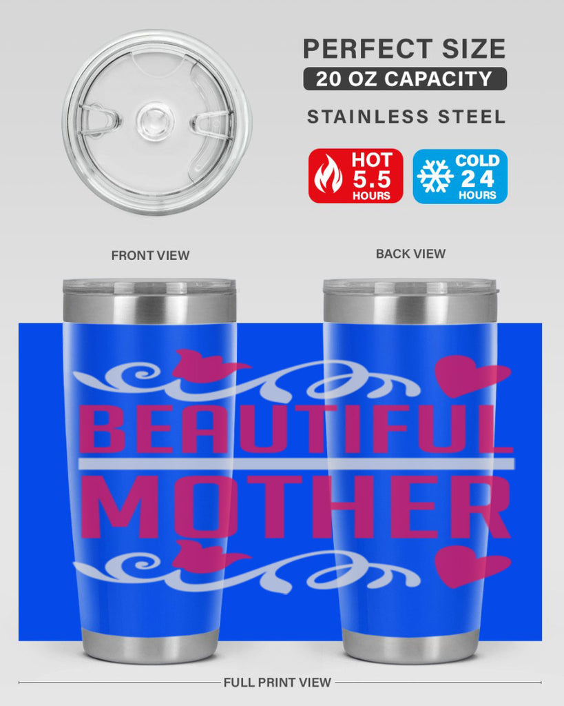 beautiful 213#- mom- Tumbler