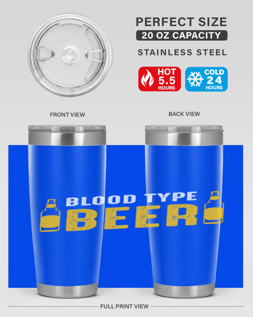 blood type beer 144#- beer- Tumbler