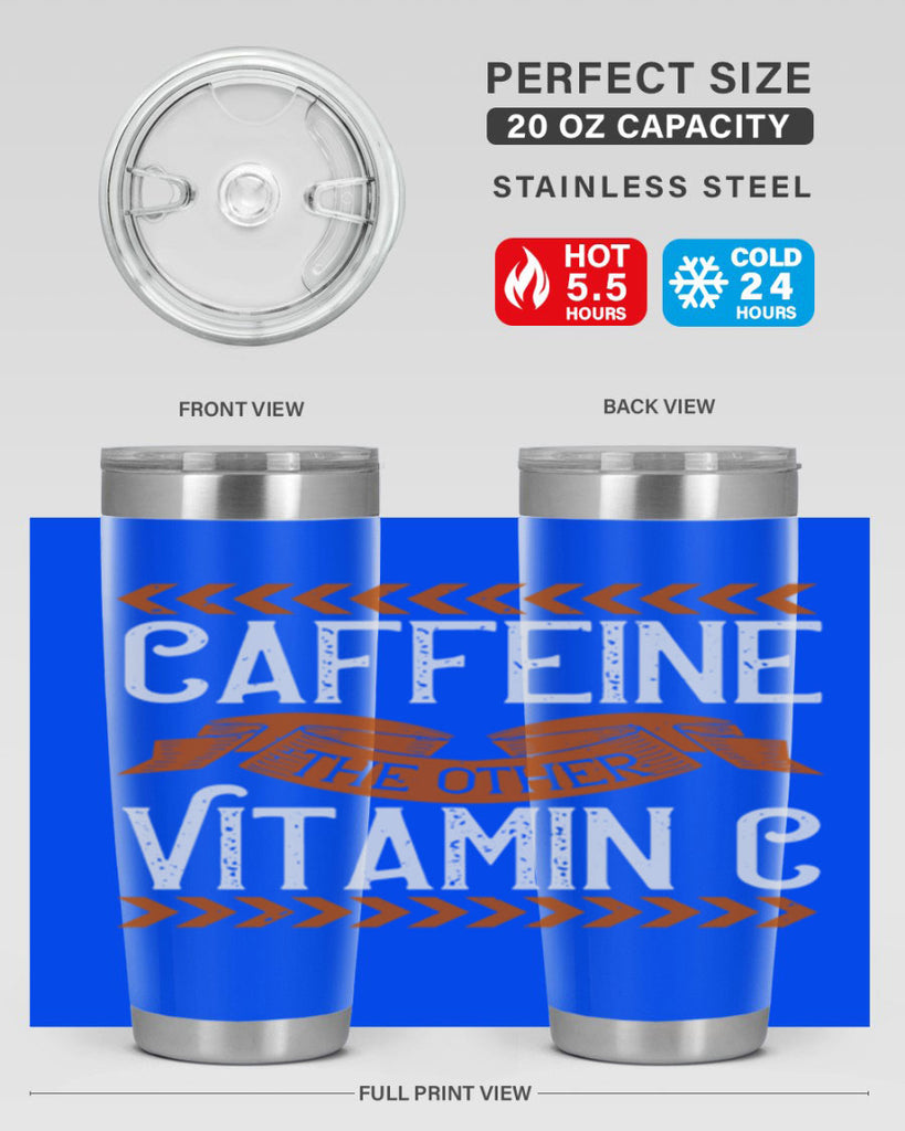 caffeinethe other vitamin c 195#- coffee- Tumbler