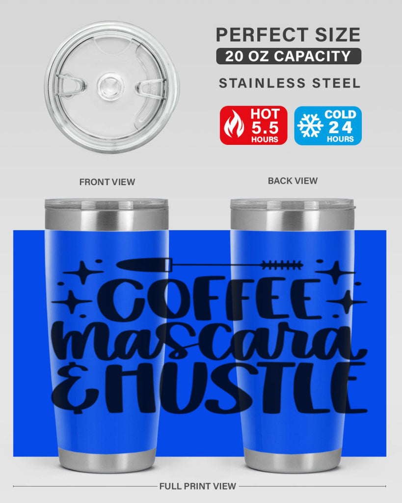 coffe mascara hustle 180#- coffee- Tumbler