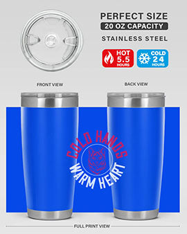 cold hands warm heart Style 42#- cat- Tumbler