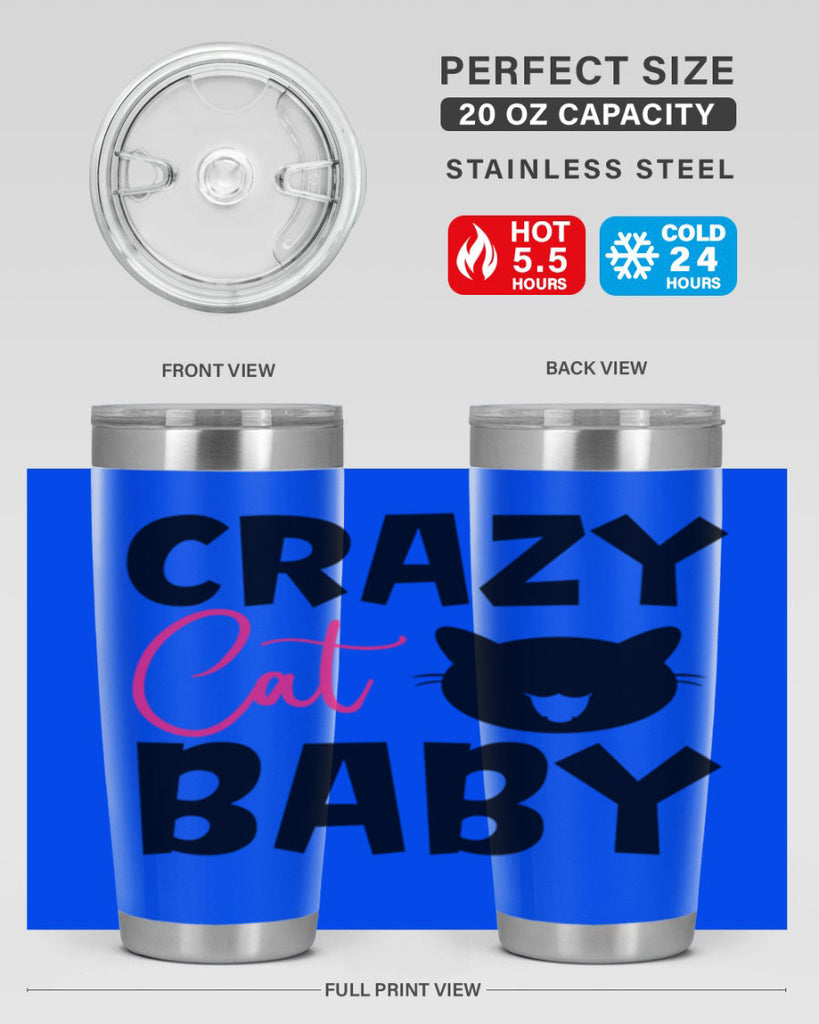 crazy cat baby Style 270#- baby- tumbler