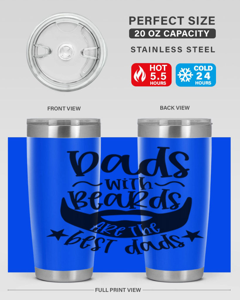 dads with beards are the best dads 53#- fathers day- Tumbler