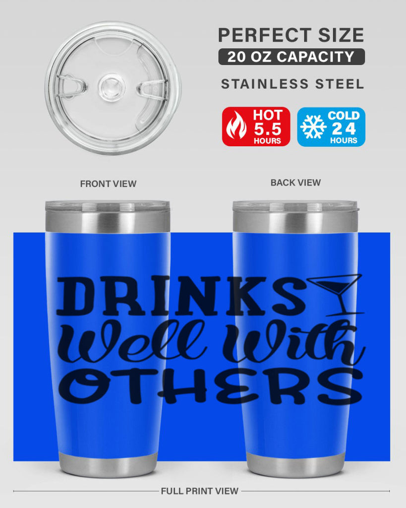 drinks well with others 128#- beer- Tumbler