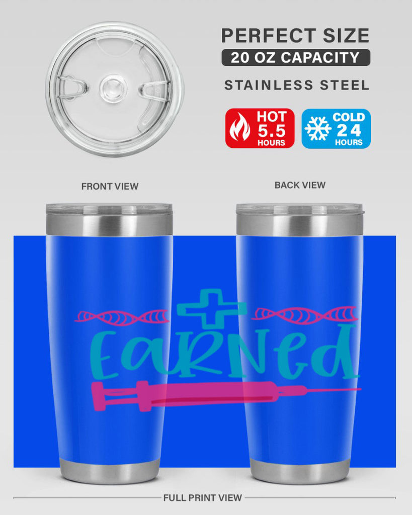 earned Style Style 197#- nurse- tumbler