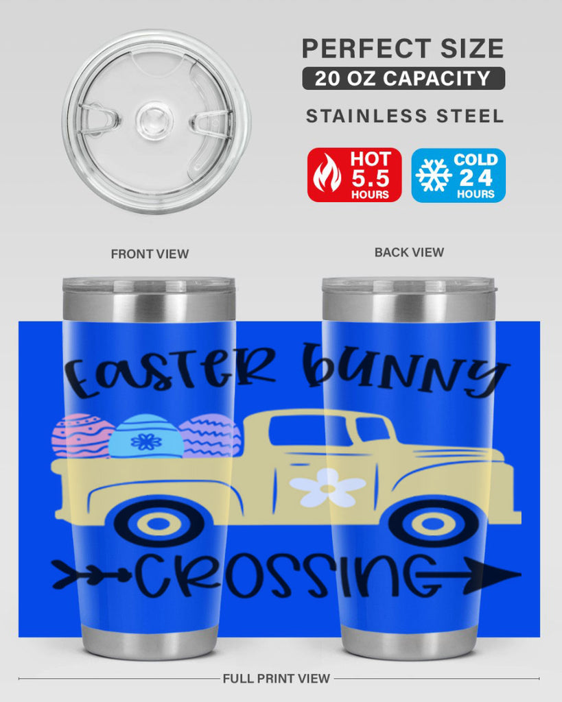 easter bunny crossing 59#- easter- Tumbler