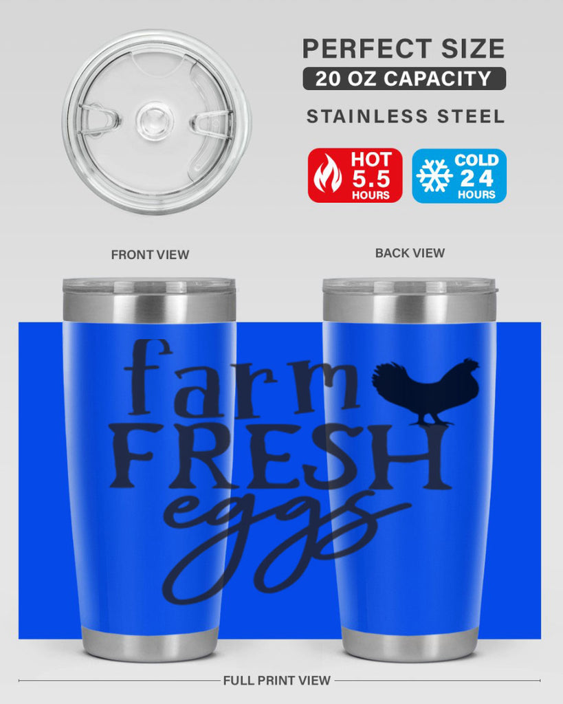 farm fresh eggs 102#- kitchen- Tumbler