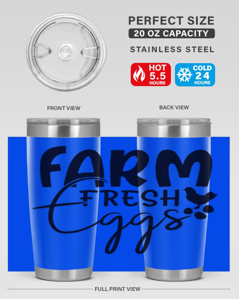 farm fresh eggs 103#- kitchen- Tumbler