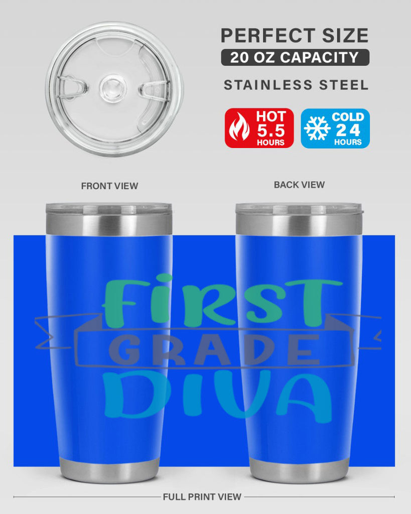 first grade divaa 22#- 1st grade- Tumbler