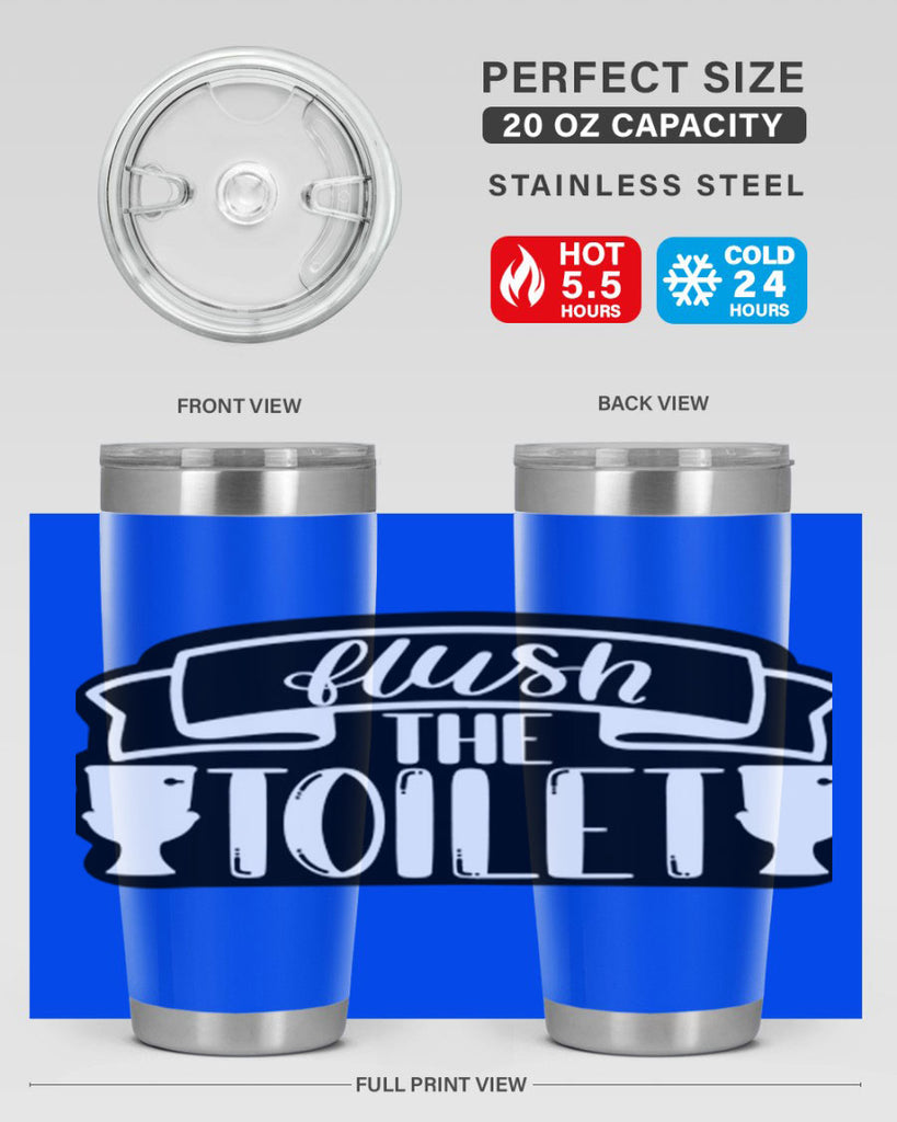 flush the toilet 40#- bathroom- Tumbler