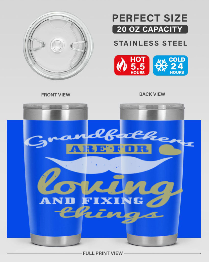 grandfathers are for 221#- fathers day- Tumbler