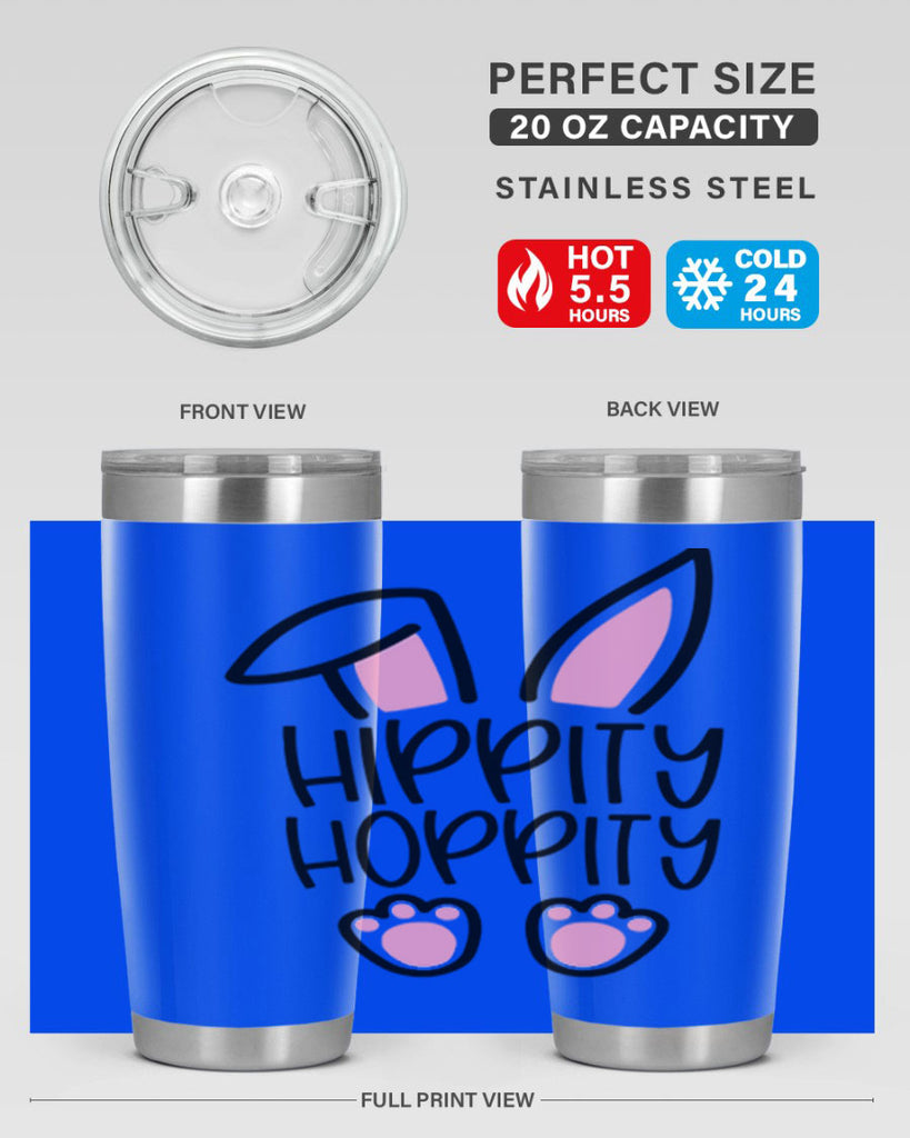 hippity hoppity 28#- easter- Tumbler