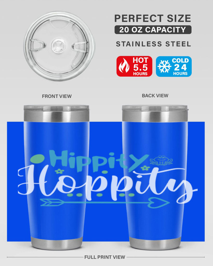 hippity hoppity 75#- easter- Tumbler