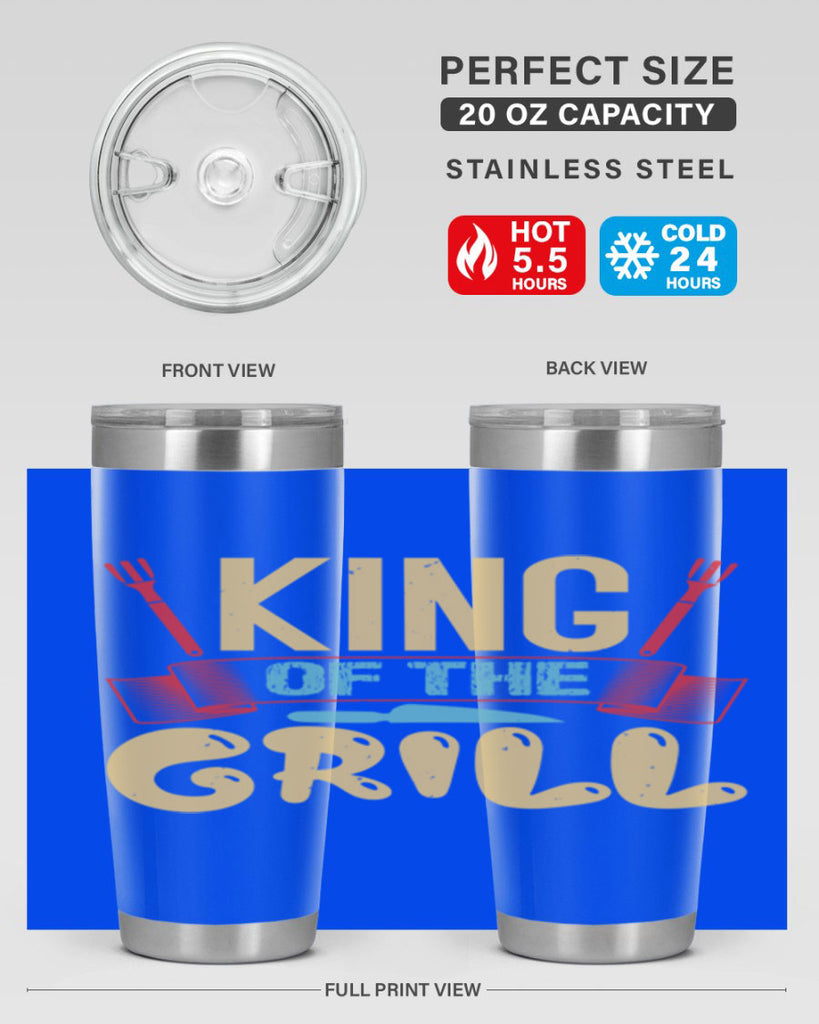 king of the grill 29#- bbq- Tumbler