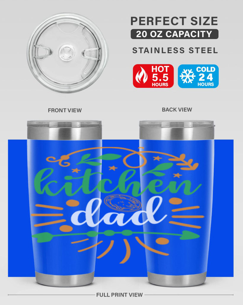kitchen dad 85#- fathers day- Tumbler