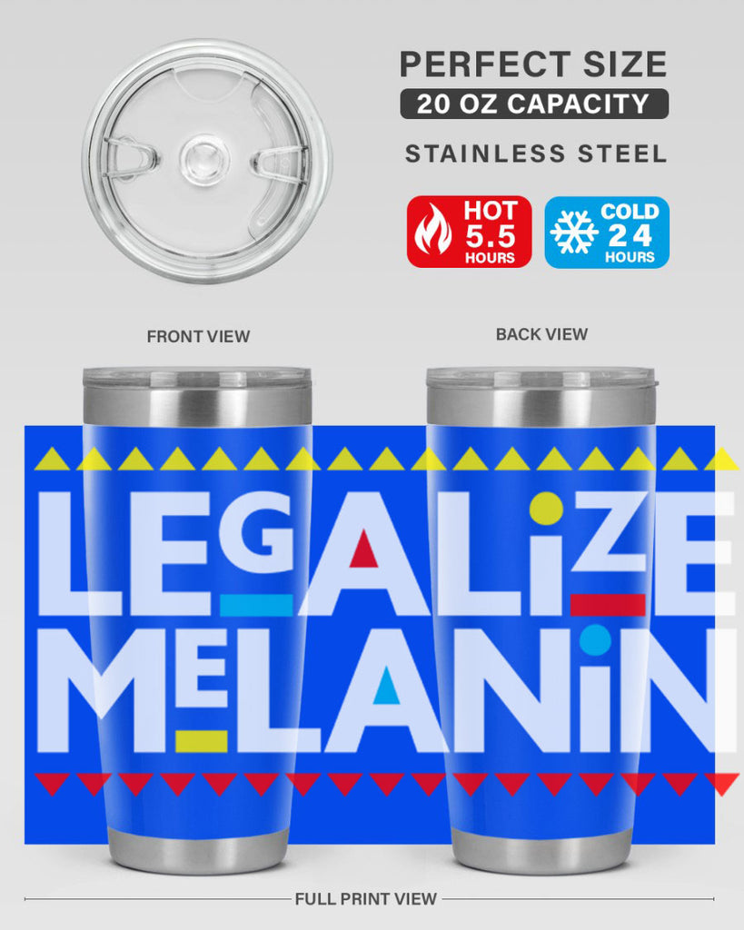 legalize melanin  101#- black words phrases- Cotton Tank