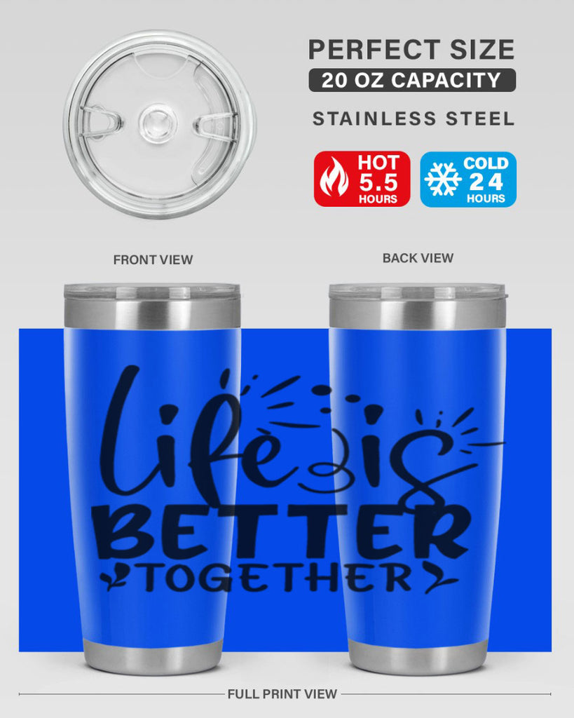 life is better together 23#- family- Tumbler