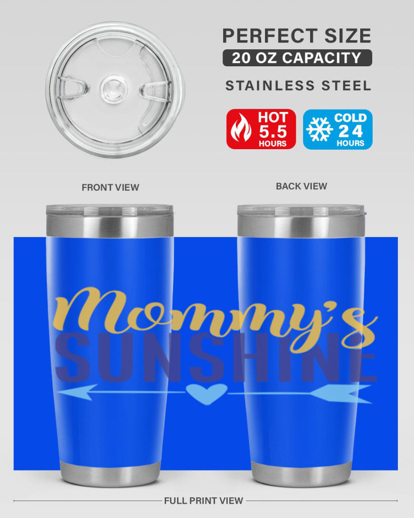 mommys sunshine 424#- mom- Tumbler