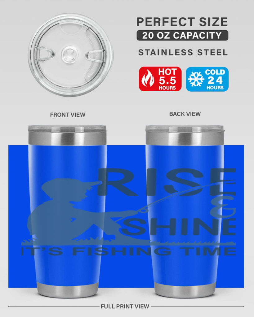 rise shine 41#- fishing- Tumbler