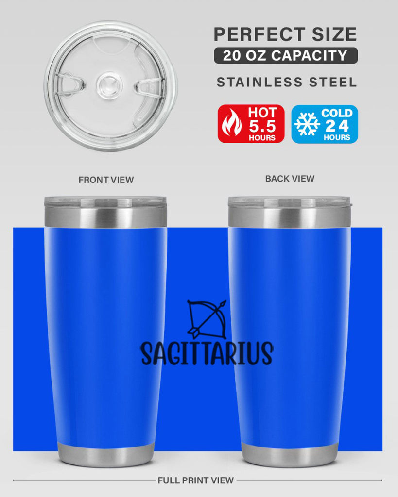 sagittarius 405#- zodiac- Tumbler