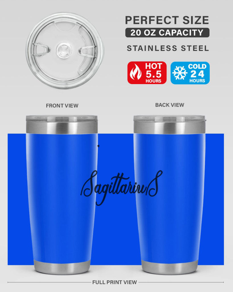 sagittarius 408#- zodiac- Tumbler