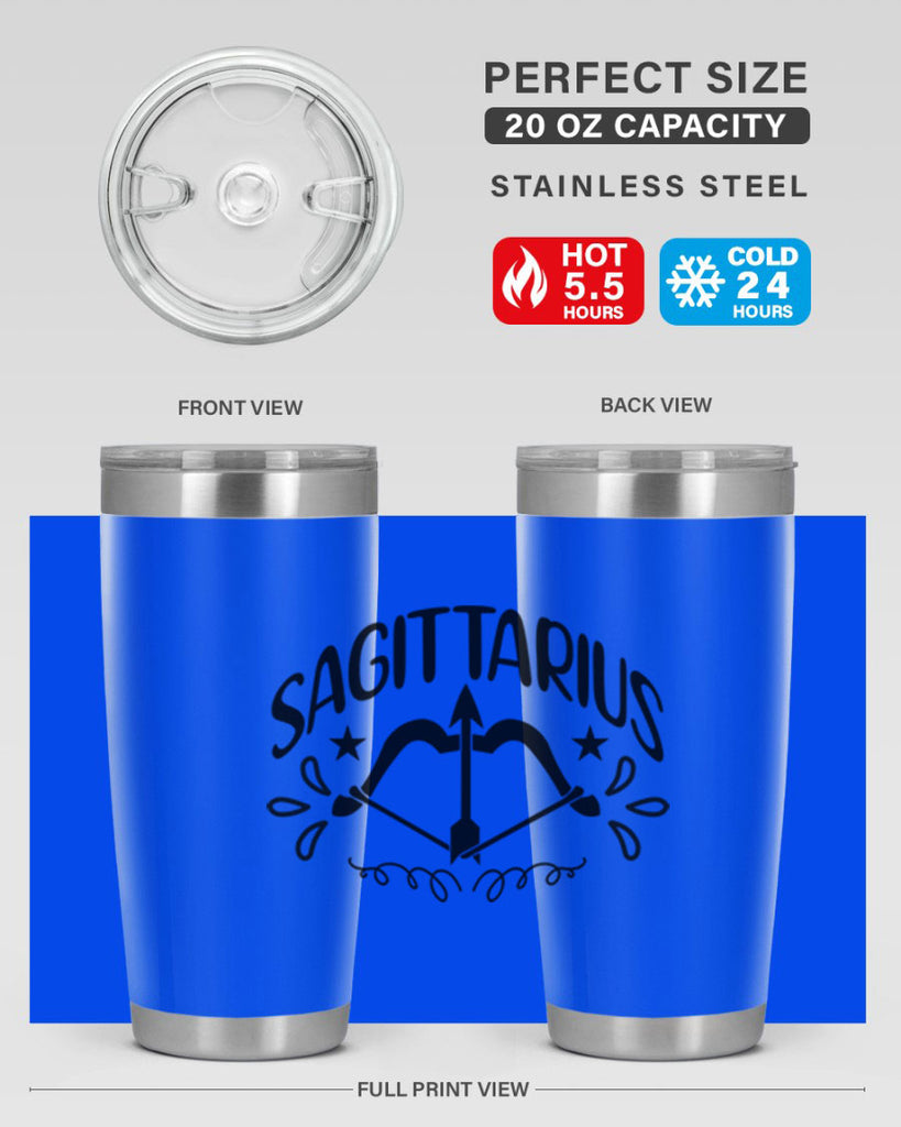 sagittarius 410#- zodiac- Tumbler
