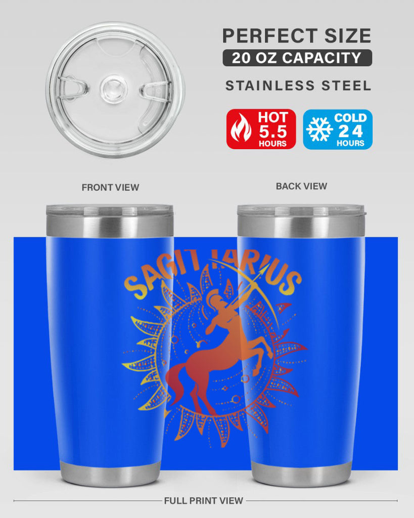 sagittarius 415#- zodiac- Tumbler