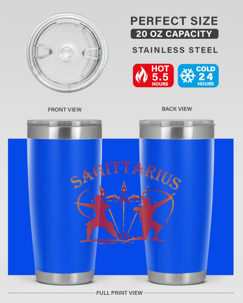 sagittarius 416#- zodiac- Tumbler